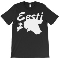 Estonia Country Map T-shirt | Artistshot