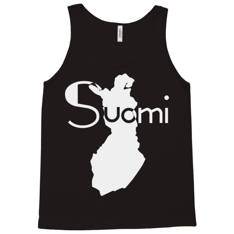 Finland Country Map Tank Top | Artistshot