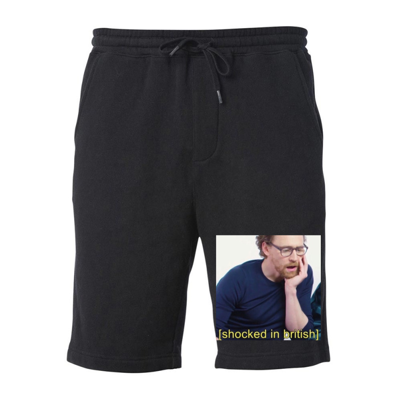 Tom Hiddleston Reaction Fleece Short by drongletnar3 | Artistshot