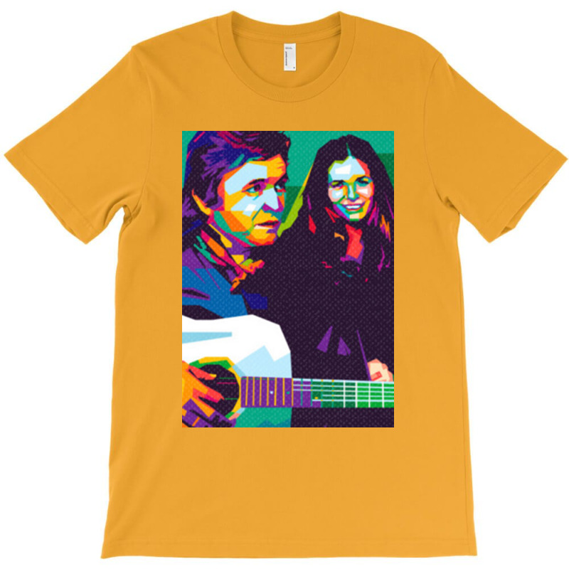 Jhonny Cash And June Carter T-Shirt by soniaerin | Artistshot