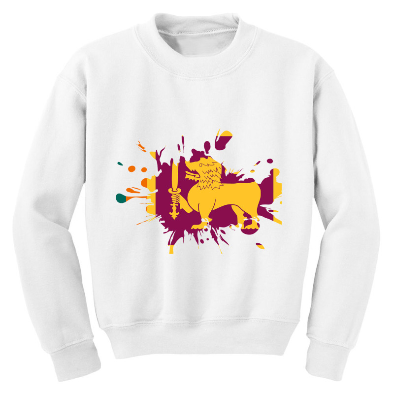 Sri Lanka. Youth Sweatshirt by JOHN CHAVEZ | Artistshot