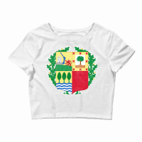 The Basque Country  Retro Flag Vintage Look Design Crop Top | Artistshot