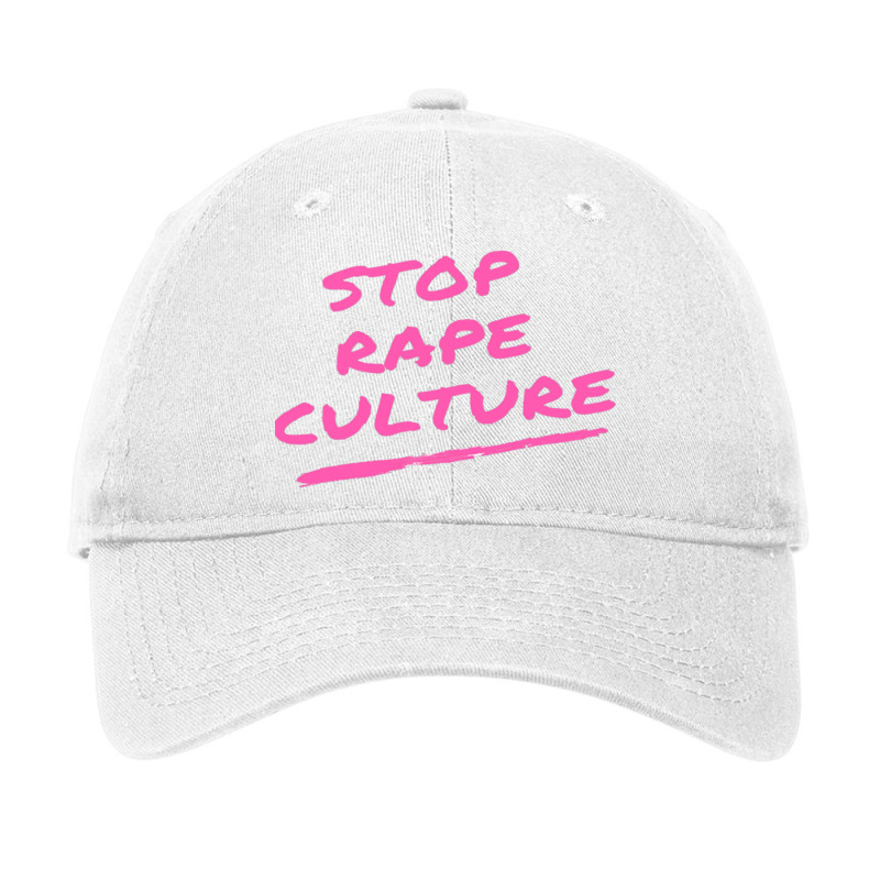 Stop Rape Culture Adjustable Cap | Artistshot