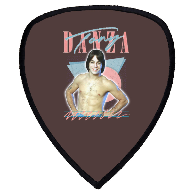 Tony Danza  80s Styled Aesthetic Design Shield S Patch | Artistshot