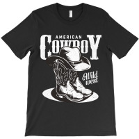 American Cowboy Retro Vintage T-shirt | Artistshot