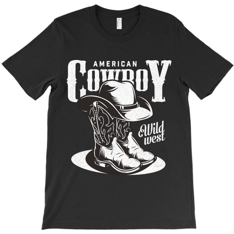 American Cowboy Retro Vintage T-Shirt by Kawar001 | Artistshot