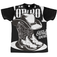 American Cowboy Retro Vintage Graphic T-shirt | Artistshot