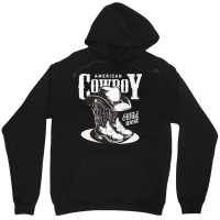 American Cowboy Retro Vintage Unisex Hoodie | Artistshot