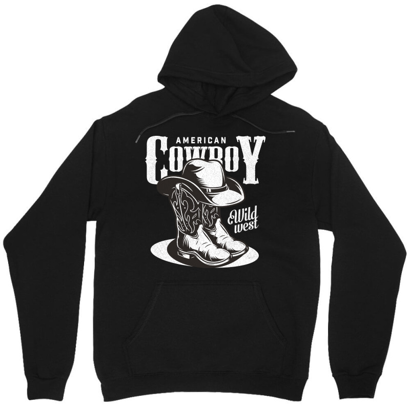 American Cowboy Retro Vintage Unisex Hoodie by Kawar001 | Artistshot