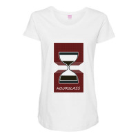 Hourglass Maternity Scoop Neck T-shirt | Artistshot