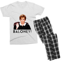 Judge Judy Baloney Men's T-shirt Pajama Set | Artistshot