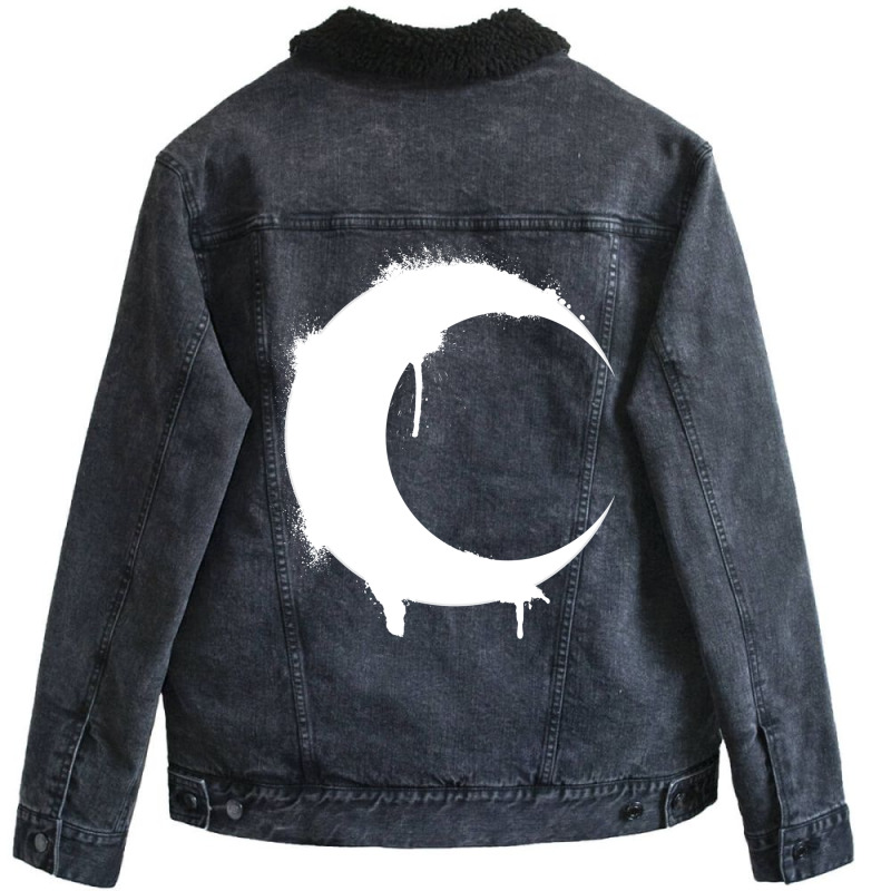 Moon Unisex Sherpa-lined Denim Jacket | Artistshot