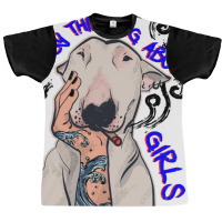 Busy Thinking About Girls Funny Doggy Graphic T-shirt | Artistshot