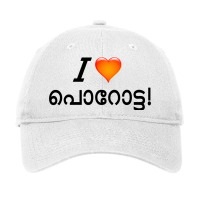 I Love Porotta! Malayalam. Adjustable Cap | Artistshot