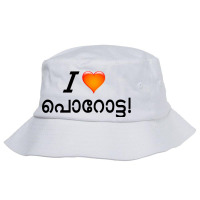 I Love Porotta! Malayalam. Bucket Hat | Artistshot