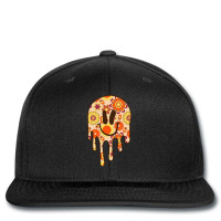 Daisy Smiley Drip Groovy Printed Hat | Artistshot