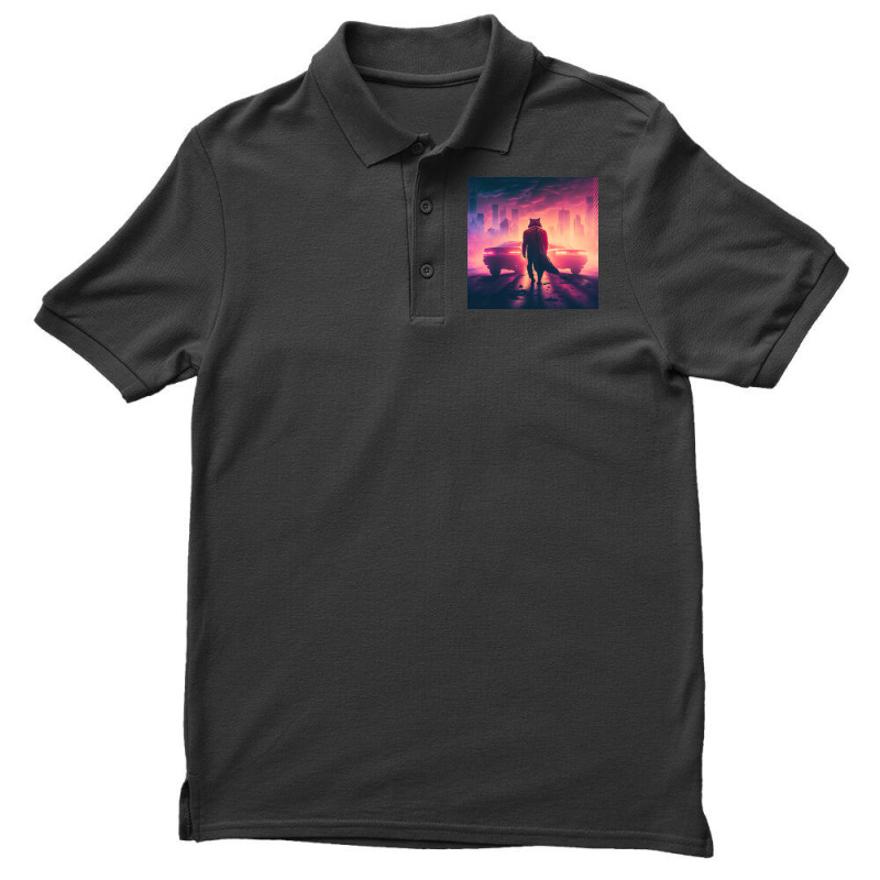 Werewolf Smoke Mist On The Ground City Men's Polo Shirt | Artistshot