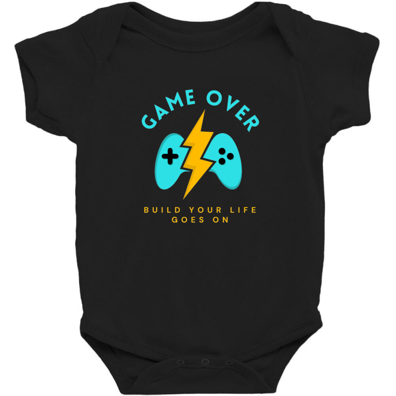 Game Over Baby Bodysuit by adorablestore | Artistshot