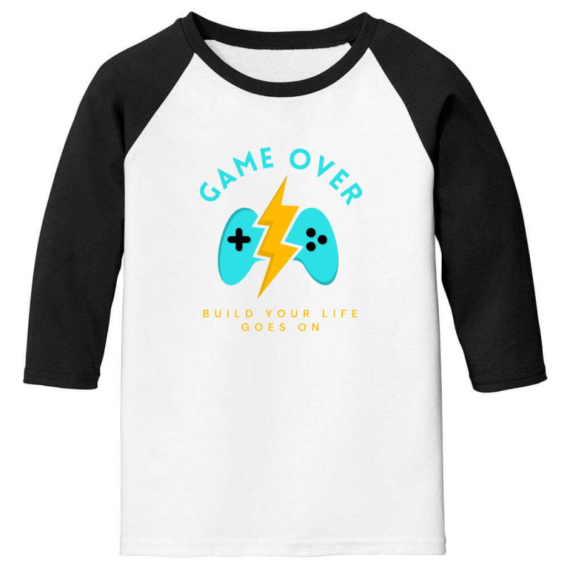 Game Over Youth 3/4 Sleeve by adorablestore | Artistshot