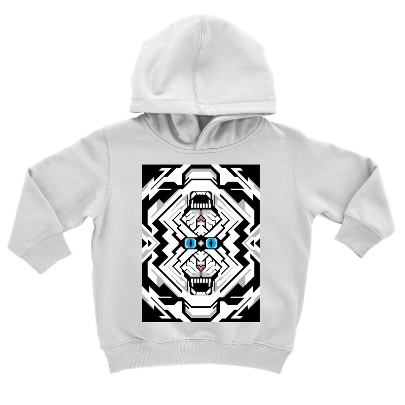 White Tiger Skin Vector Toddler Hoodie | Artistshot