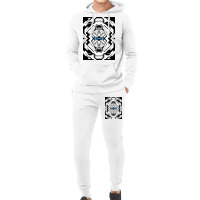 White Tiger Skin Vector Hoodie & Jogger Set | Artistshot