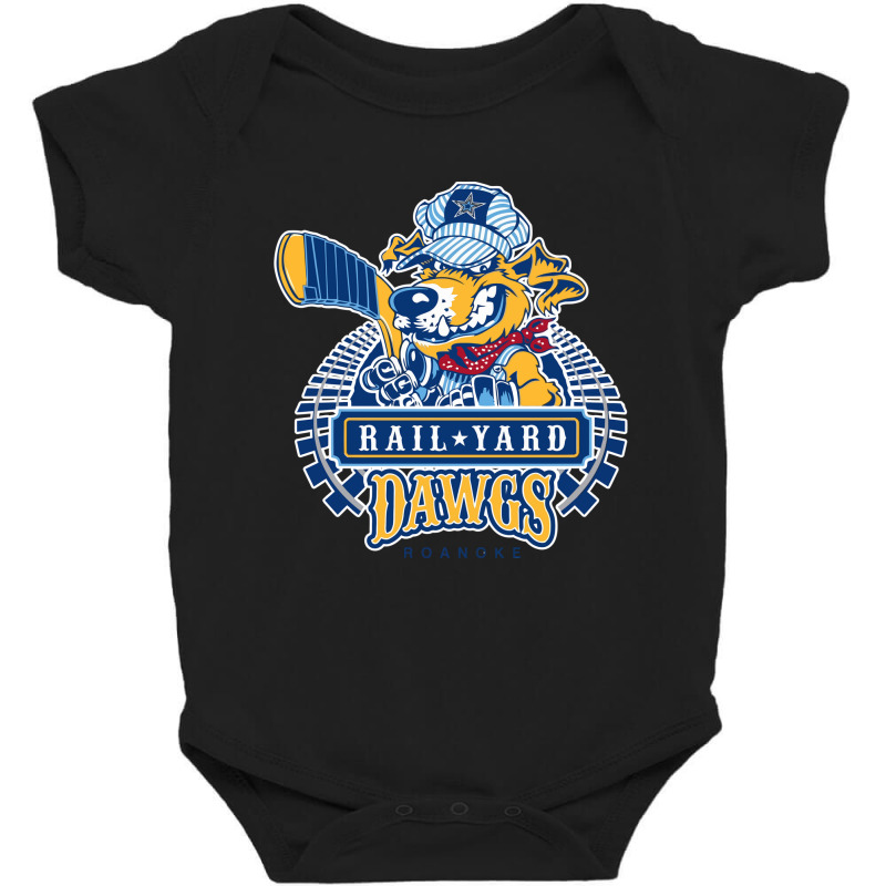 Roanoke Rail Yard Dawgs Baby Bodysuit | Artistshot