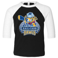 Roanoke Rail Yard Dawgs Toddler 3/4 Sleeve Tee | Artistshot