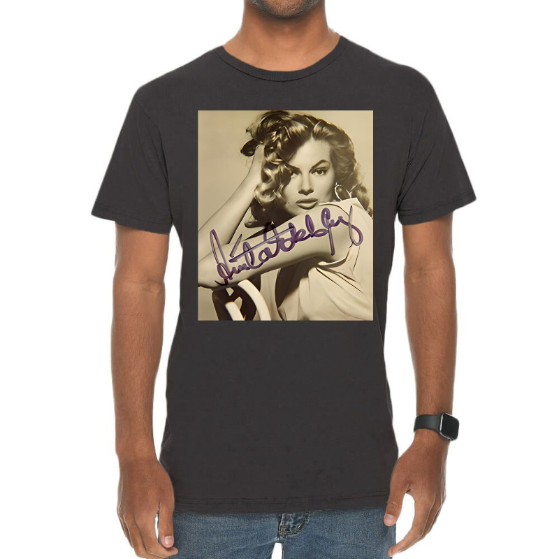 Anita Ekberg Vintage T-Shirt by ROBERT BRIDGES | Artistshot