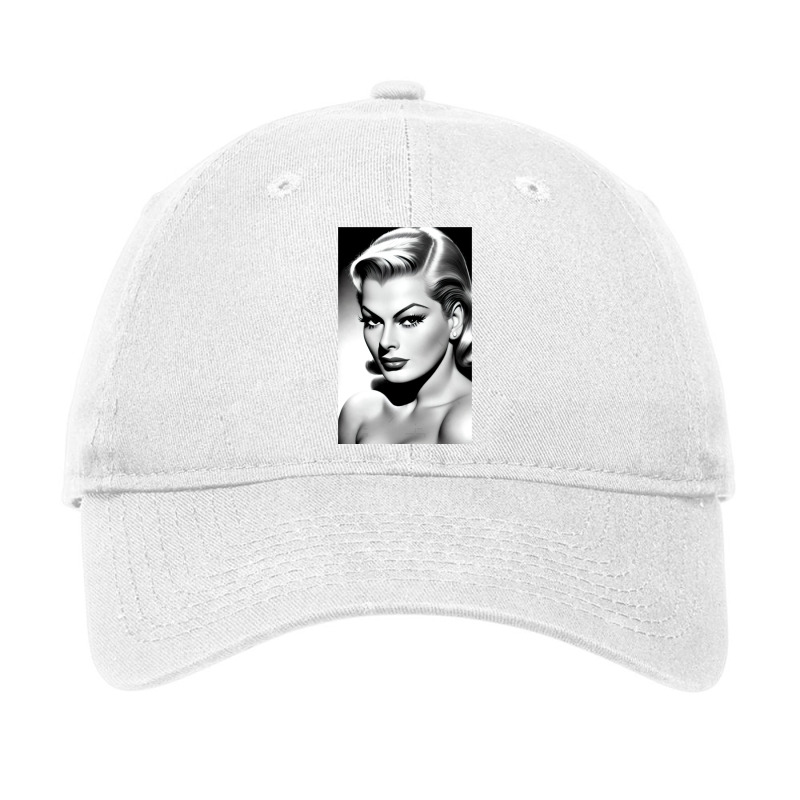 Anita Ekberg Adjustable Cap by ROBERT BRIDGES | Artistshot