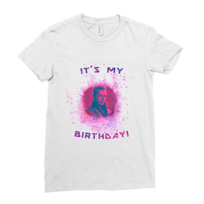 Grandmaster   It's My Birthday! Ladies Fitted T-shirt | Artistshot