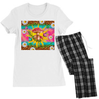 Hippie Mushroom Tumbler Women's Pajamas Set | Artistshot