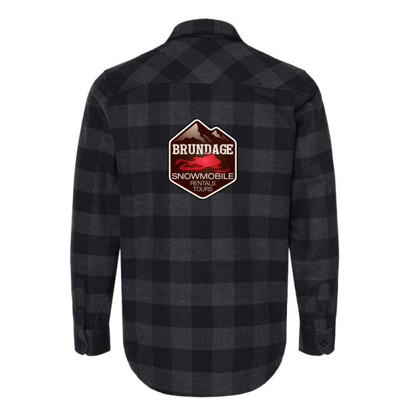 Brundage Snowmobile  Snowmobile Flannel Shirt by swedia870707df | Artistshot