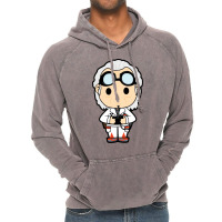 Doc Brown Chibi Vintage Hoodie | Artistshot