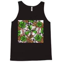 Baseball St. Patrick's Day Clovers With Leopard Tu Tank Top | Artistshot