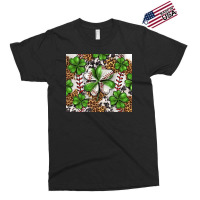 Baseball St. Patrick's Day Clovers With Leopard Tu Exclusive T-shirt | Artistshot