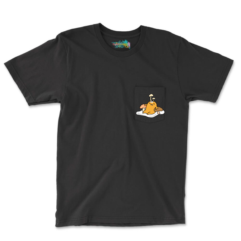 Gudetama Mushrooms Pocket T-shirt | Artistshot