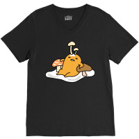 Gudetama Mushrooms V-neck Tee | Artistshot