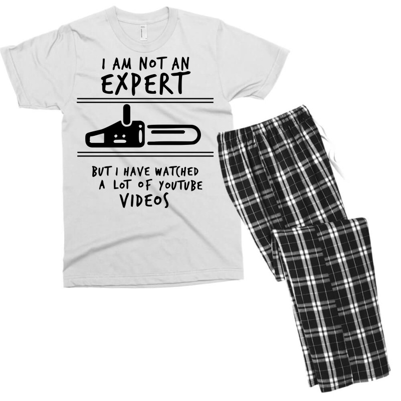 I Am Not An Expert But I Have Watched Youtube Men's T-shirt Pajama Set | Artistshot