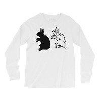 Rabbit Hand Shadow 2 Long Sleeve Shirts | Artistshot