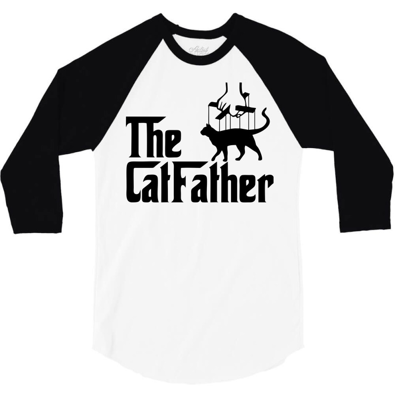 The Catfather 3/4 Sleeve Shirt | Artistshot