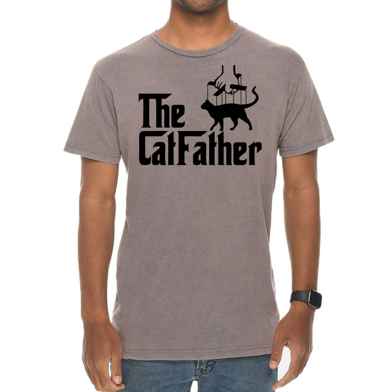 The Catfather Vintage T-shirt | Artistshot