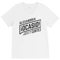 Alexandria Ocasio Cortez V-neck Tee | Artistshot