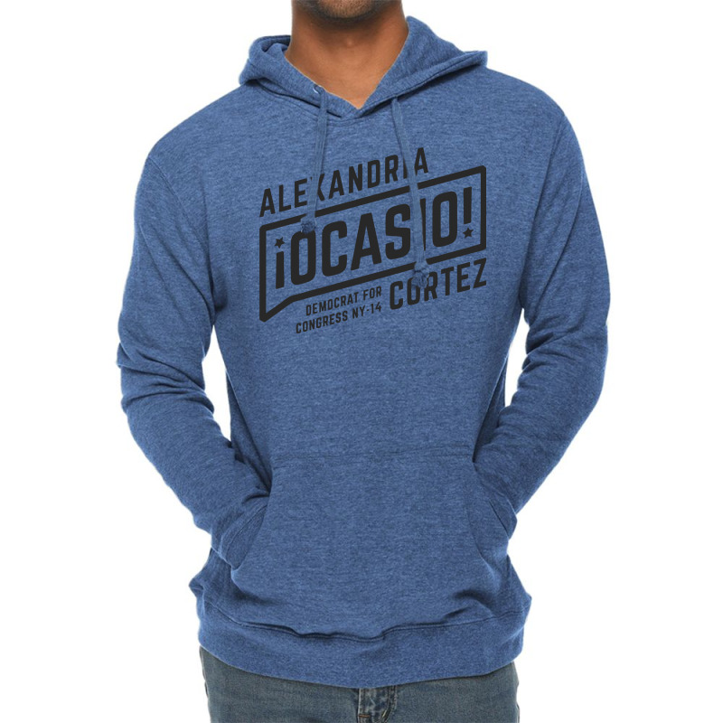 Alexandria Ocasio Cortez Lightweight Hoodie | Artistshot