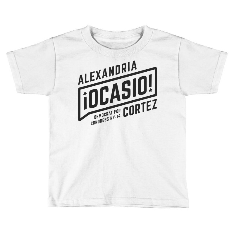 Alexandria Ocasio Cortez Toddler T-shirt by azmitico | Artistshot