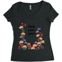 Fuck Your Guns Women's Triblend Scoop T-shirt | Artistshot