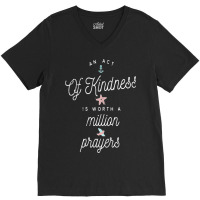 Thoughts And Prayers  (4) V-neck Tee | Artistshot