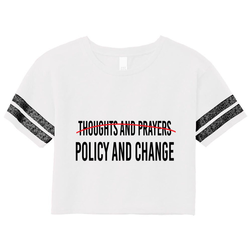 Thoughts And Prayers  (5) Scorecard Crop Tee by BOBBY JO BURNETTE | Artistshot