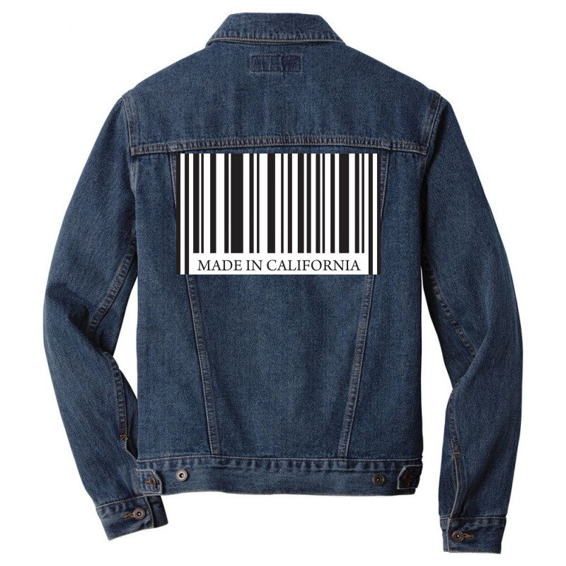 Made In California Men Denim Jacket by sarbsarbin | Artistshot