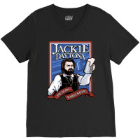 Jackie Daytona  Regular Human Bartender V-neck Tee | Artistshot