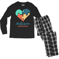 Autism Awareness T  Shirtautism Awareness T  Shirt Men's Long Sleeve Pajama Set | Artistshot